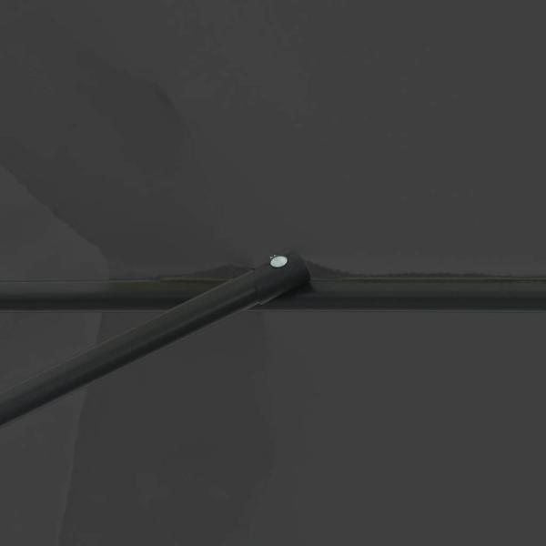 Garten Sonnenschirm Ø395x245 cm Anthrazit