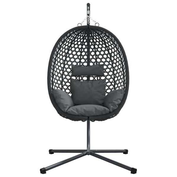 Hängendes Ei-Stuhl Poly-Rattan 104 x 100 x 191 cm