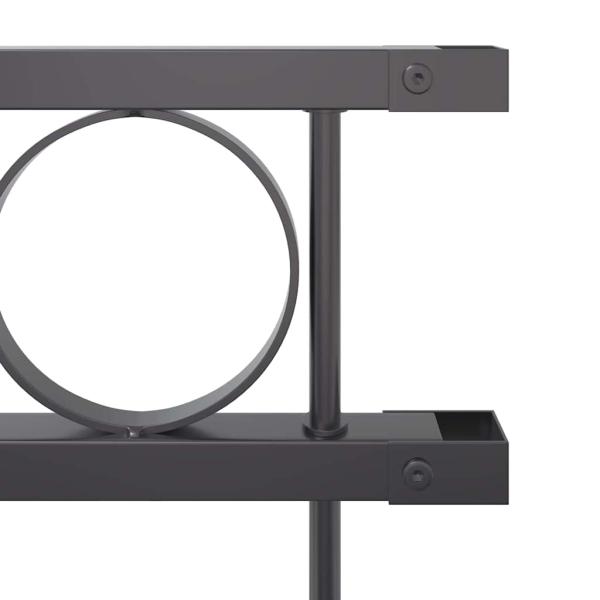 Zaunpaneel grau 1,7x1 m aus Stahl