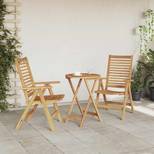 Gartenstühle 2er Set ausTeakholz