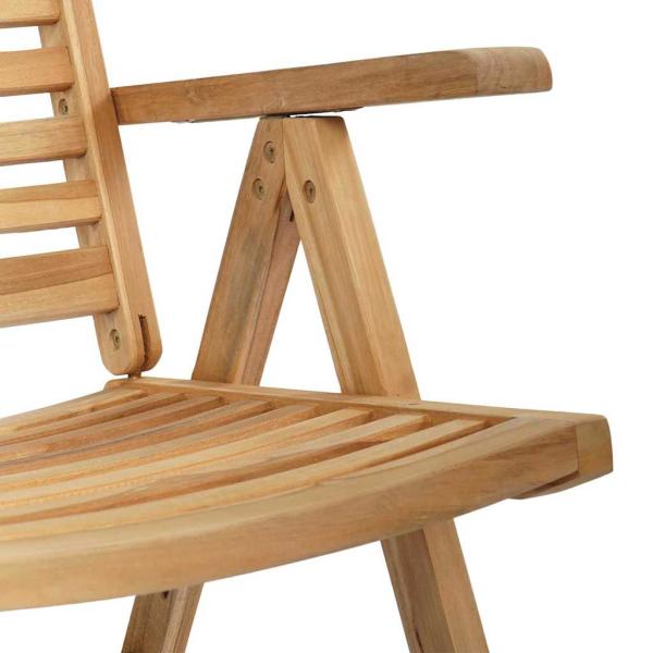 Gartenstühle 2er Set ausTeakholz
