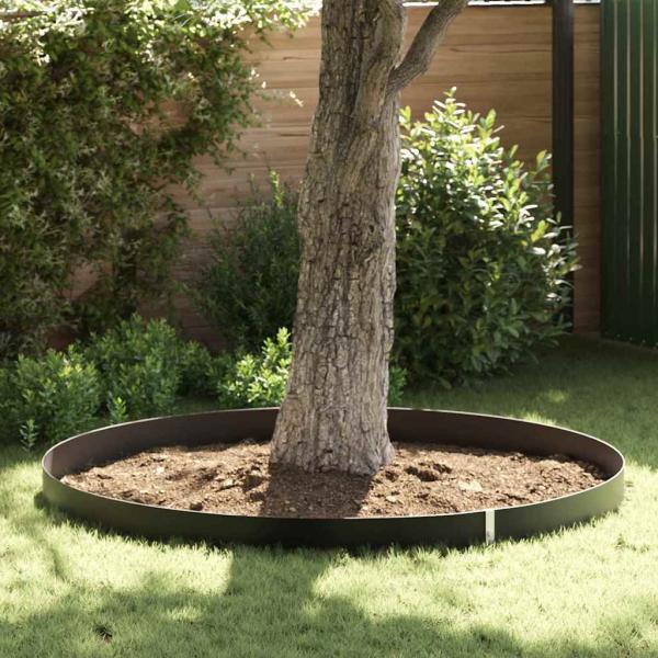 ARDEBO.de - Wurzelbarriere mit Verbindungsschienen Schwarz 1x5 m 1,5 mm HDPE