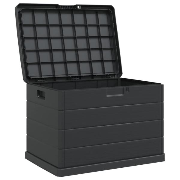 Garten Aufbewahrungsbox - Anthrazit, 77.5 x 54.5 x 53 cm, Kunststoff, 170 L