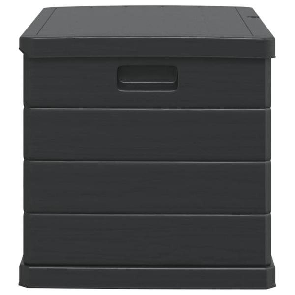 Garten Aufbewahrungsbox - Anthrazit, 77.5 x 54.5 x 53 cm, Kunststoff, 170 L