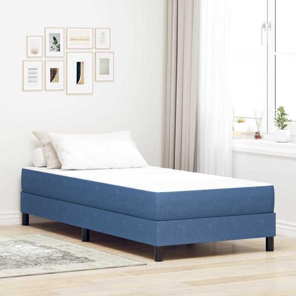 ARDEBO.de - Taschenfederkernmatratze Blau Medium 90x190x20 cm