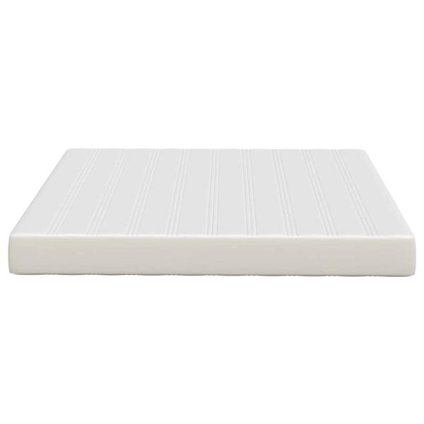 Bettmatratze mit Matratze Creme 180 x 200 cm Stoff