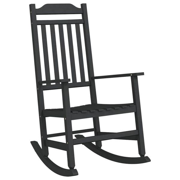 Outdoor Stühle Schwarz Holz Groß Schaukelstuhl Sonstige