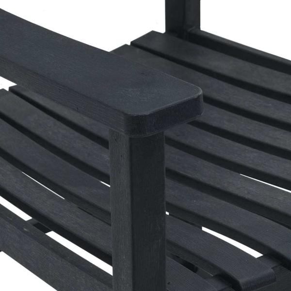 Outdoor Stühle Schwarz Holz Groß Schaukelstuhl Sonstige