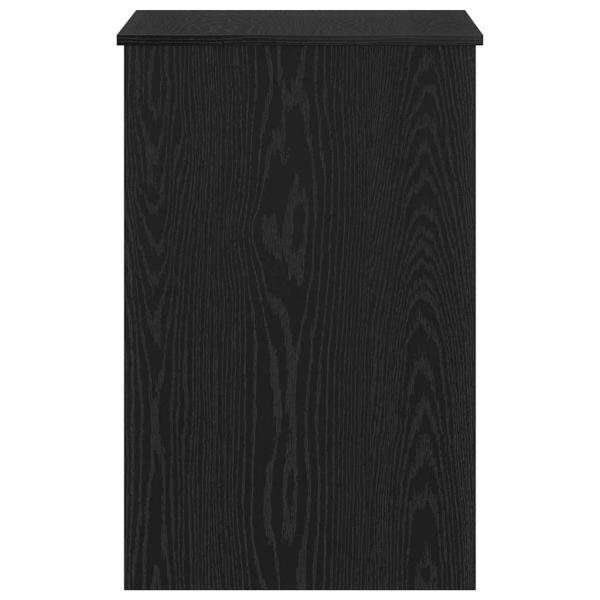 Schreibtisch Schwarz Eiche 100x50x76 cm Holzwerkstoff