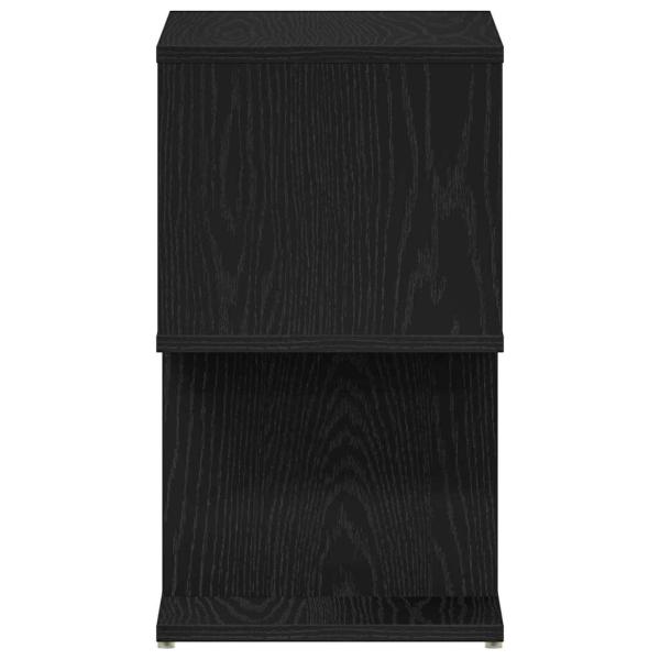 Nachttisch Schwarz Eiche 50x30x51,5 cm Holzwerkstoff