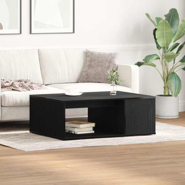 ARDEBO.de - Couchtisch Schwarze Eiche 90x67x33 cm Holzwerkstoff