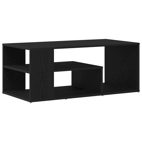 Couchtisch Schwarz Eiche 100x50x40 cm Holzwerkstoff