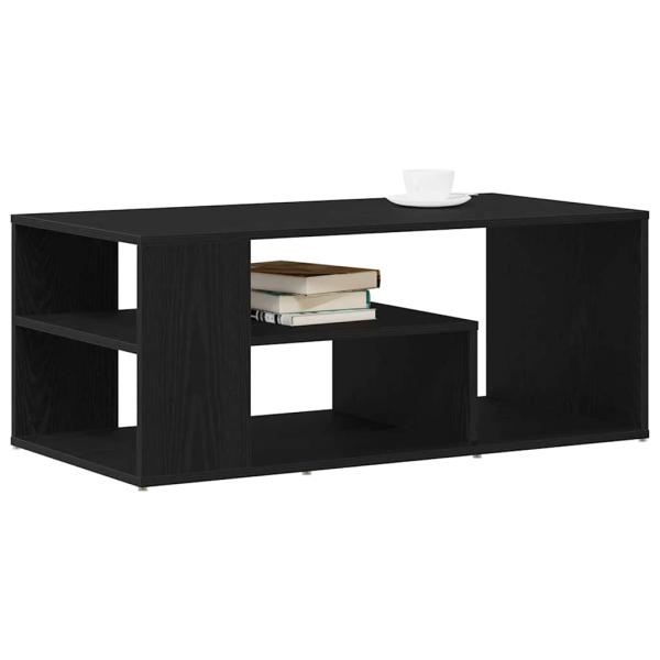 Couchtisch Schwarz Eiche 100x50x40 cm Holzwerkstoff