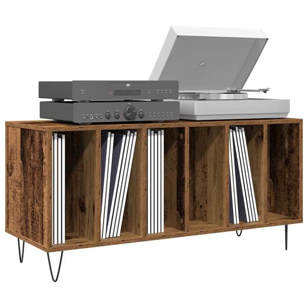 Record Cabinet Artisan Oak 100x38x48 cm Engineered Wood