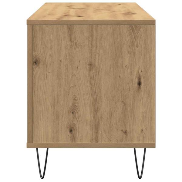 Record Cabinet Artisan Oak 100x38x48 cm Engineered Wood