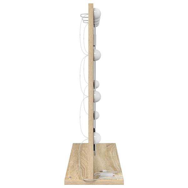 Kosmetikspiegel Sonoma-Eiche Holzwerkstoff 60 x 55 x 18 cm