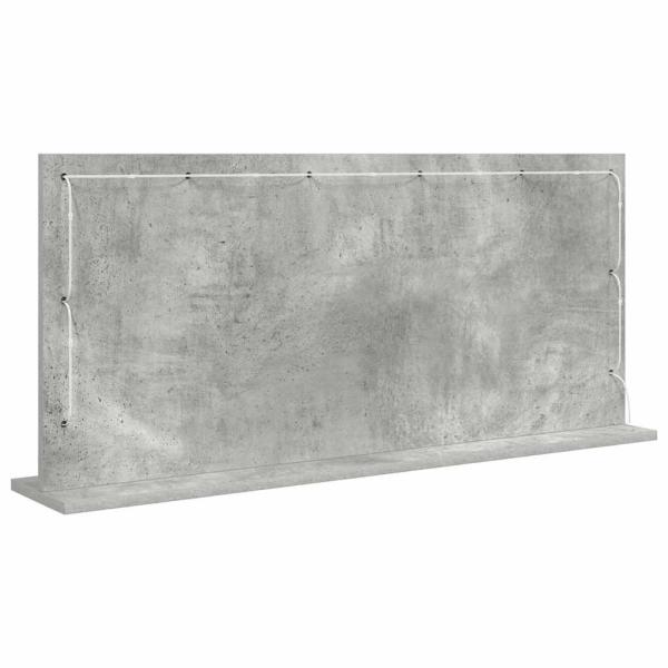 Kosmetikspiegel Betongrau Beton, Glas Groß Spiegel