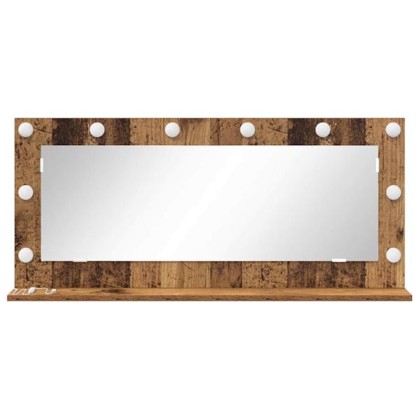 Kosmetikspiegel Altes Holz Holz 100 x 45 x 18 cm Spiegel