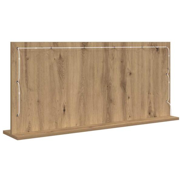 Kosmetikspiegel Artisan Eiche Holz 100 x 45 x 18 cm