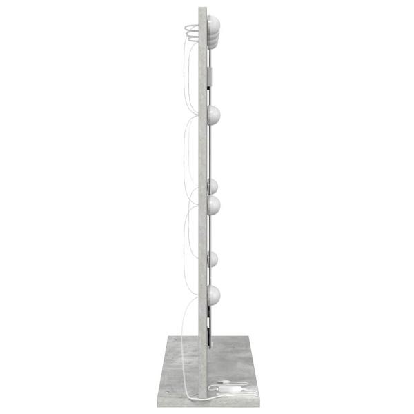 Kosmetikspiegel Beton grau 70 x 50 x 18 cm Spiegel