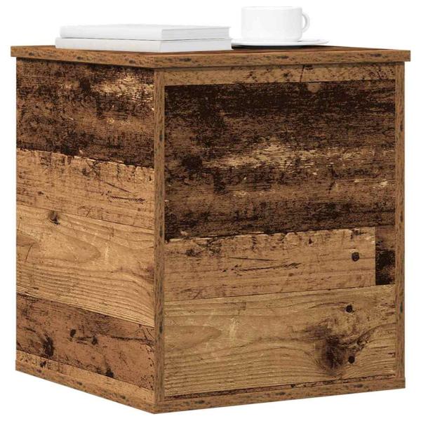Aufbewahrungsbox aus altem Holz 40x42x46 cm Ingenieurholz