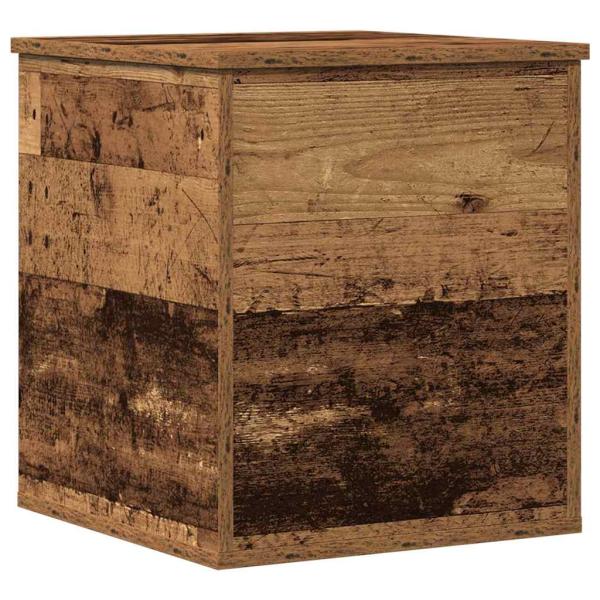 Aufbewahrungsbox aus altem Holz 40x42x46 cm Ingenieurholz