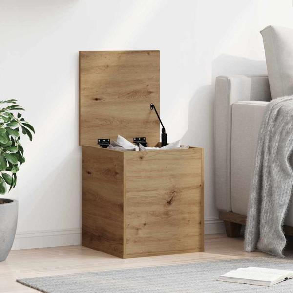 ARDEBO.de - Aufbewahrungsbox Artisan Eiche 40x42x46 cm Fertig Holz