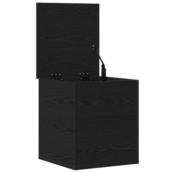 Aufbewahrungsbox Schwarz Eiche 40x42x46 cm aus Holzwerkstoff