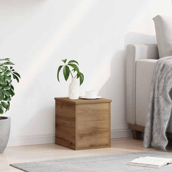 Aufbewahrungsbox Artisan Eiche 30x35x35 cm Holzwerkstoff