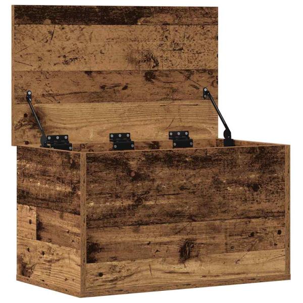Aufbewahrungsbox aus Altholz 60x35x35 cm Ingenieuro Holz