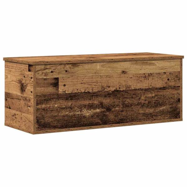 Stauraumkiste Altes Holz 90x35x35 cm Ingenieurholz