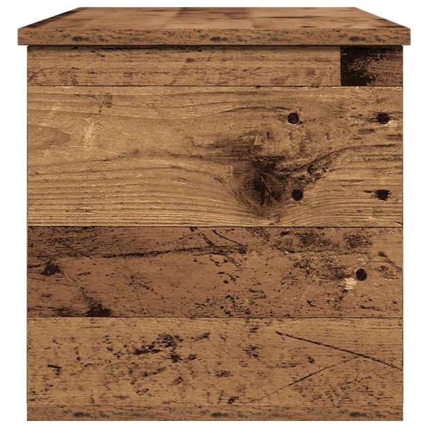 Stauraumkiste Altes Holz 90x35x35 cm Ingenieurholz
