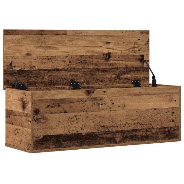 Aufbewahrungsbox aus altem Holz 102x35x35 cm aus Qualitäts-Holz