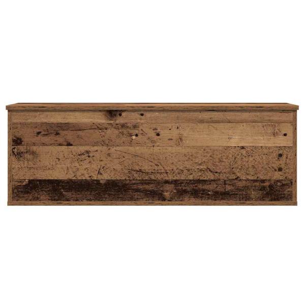 Aufbewahrungsbox aus altem Holz 102x35x35 cm aus Qualitäts-Holz