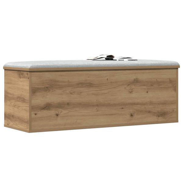 Aufbewahrungsbox Artisan Eiche 102x35x35 cm aus Holzwerkstoff
