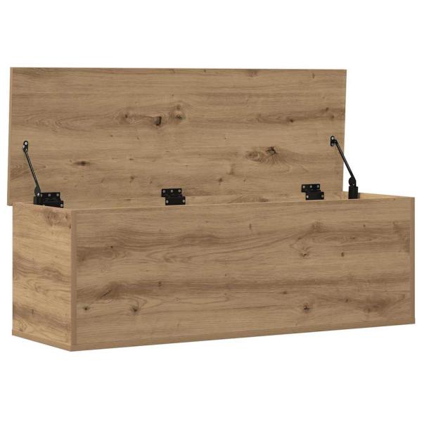 Aufbewahrungsbox Artisan Eiche 102x35x35 cm aus Holzwerkstoff