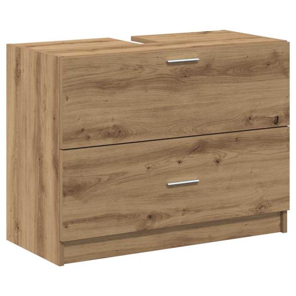 Waschbeckenunterschrank Artisan Eiche Spanplatte 78 x 37 x 59 cm