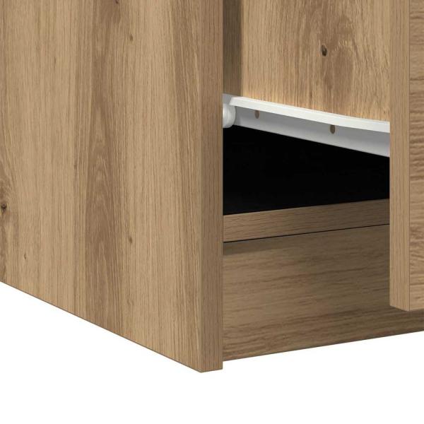 Waschbeckenunterschrank Artisan Eiche Spanplatte 78 x 37 x 59 cm