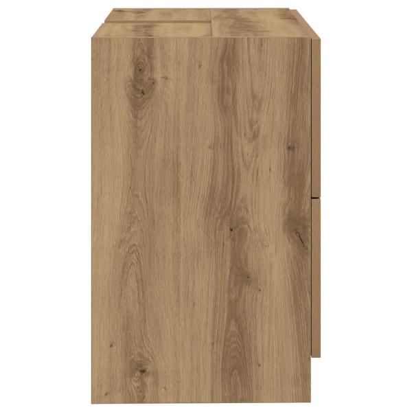 Waschbeckenunterschrank Artisan Eiche Spanplatte 78 x 37 x 59 cm
