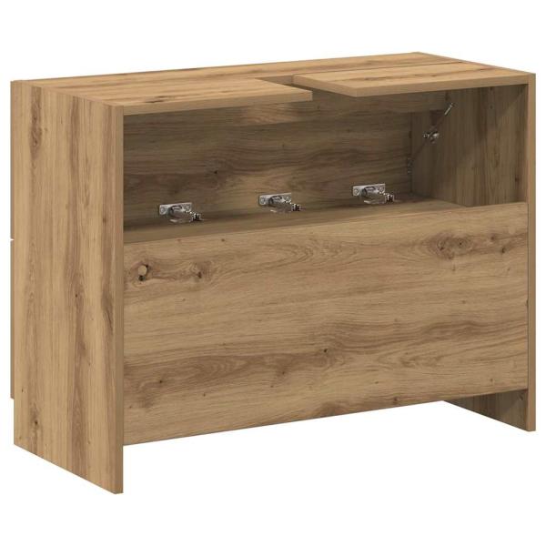 Waschbeckenunterschrank Artisan Eiche Spanplatte 78 x 37 x 59 cm