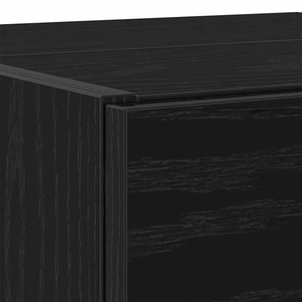 Waschtischschrank Schwarze Eiche Holzwerkstoff 78 x 37 x 59 cm