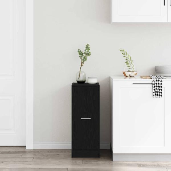 Apotheker Schrank Schwarze Eiche Holzwerkstoff 30 x 41 x 77 cm