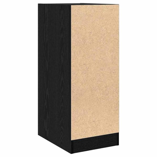Apotheker Schrank Schwarze Eiche Holzwerkstoff 30 x 41 x 77 cm