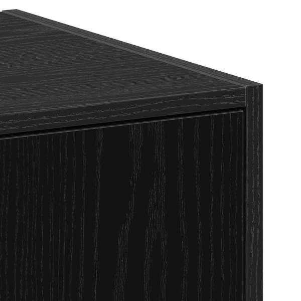 Apotheker Schrank Schwarze Eiche Holzwerkstoff 30 x 41 x 77 cm