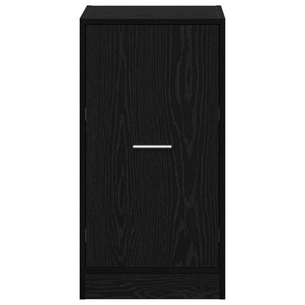 Apotheker Schrank Schwarz Eiche Holzwerkstoff 40 x 41 x 77,5 cm