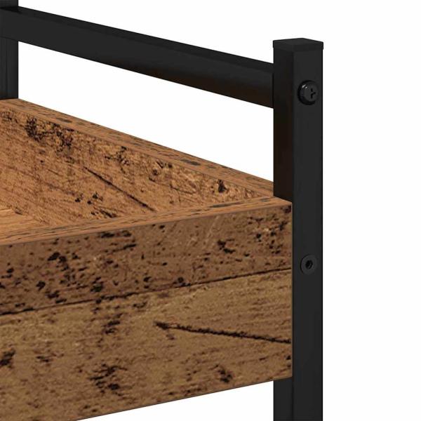 Küchenwagen Alte Holz 50x30x70 cm Holzwerkstoff