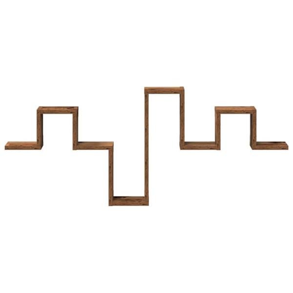 Wandregale & Regalböden Altholz Holz Groß Wandregale Rechteckig