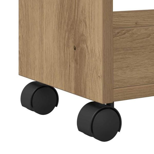 Rollschrank Artisan Eiche 60x22x79 cm Holzwerkstoff