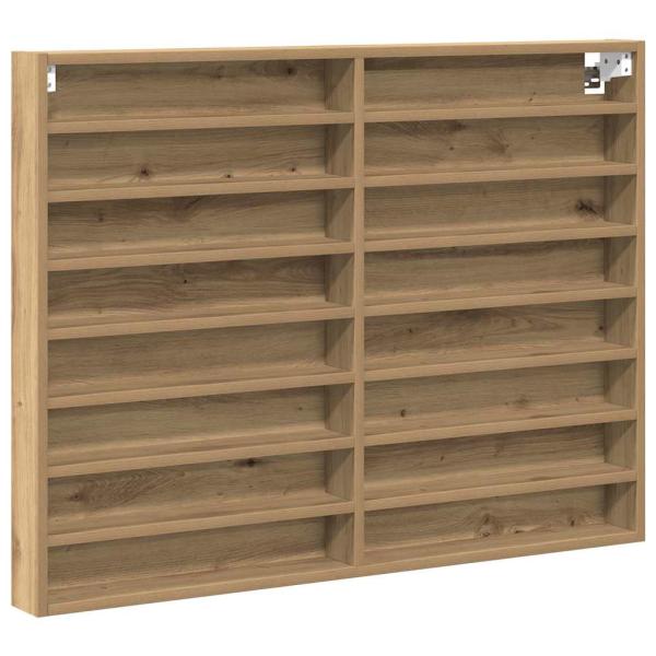 Vitrine Cabinet Artisan Oak 100x8,5x75 cm Ingenieurholz