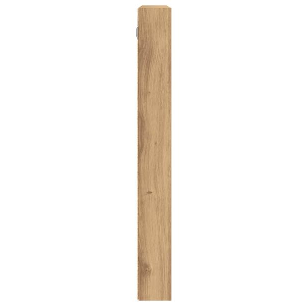 Vitrine Cabinet Artisan Oak 100x8,5x75 cm Ingenieurholz